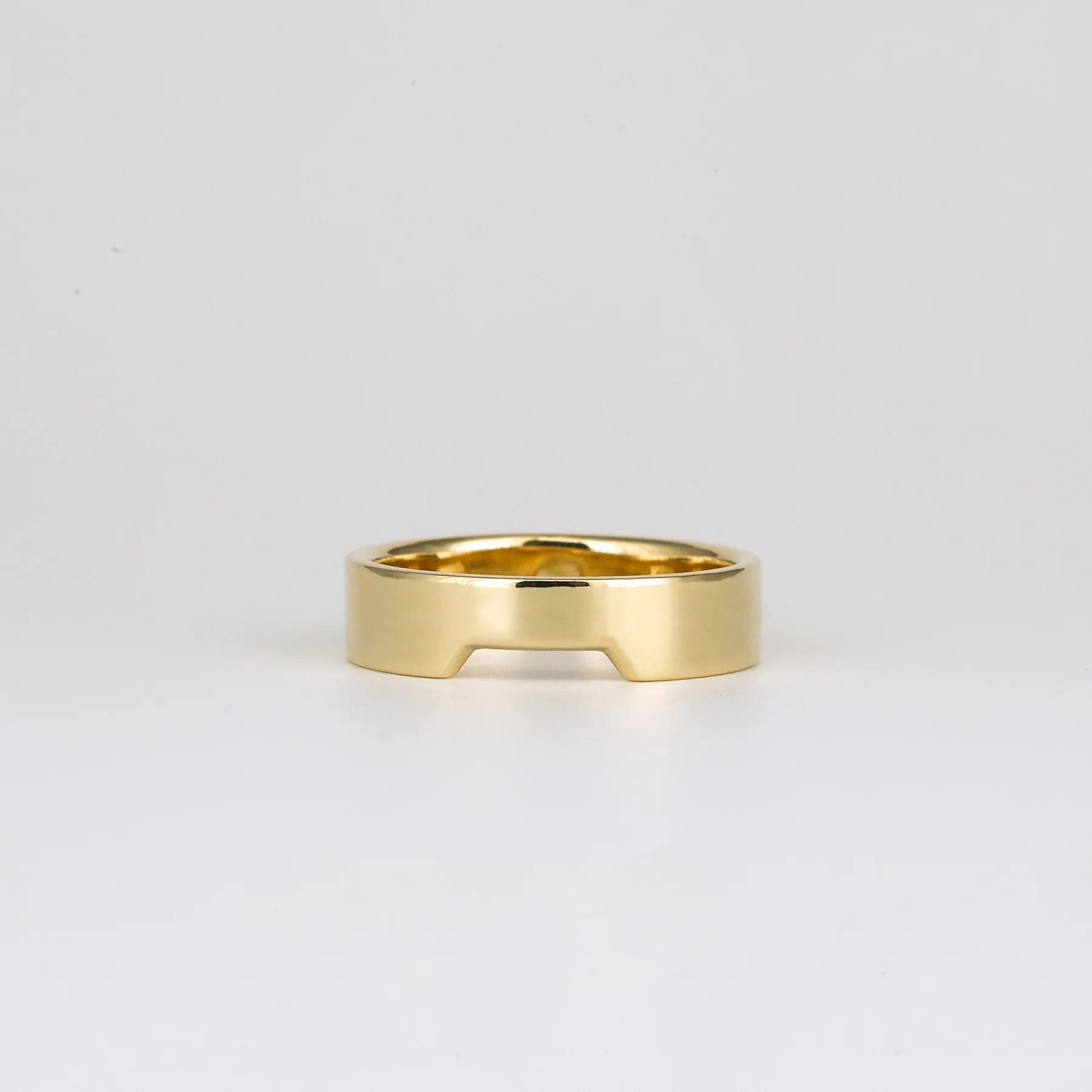 Wide Flat Contour Band